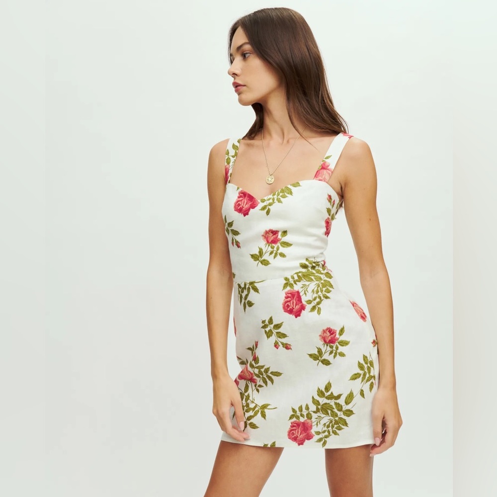 Reformation Miso linen dress size 6